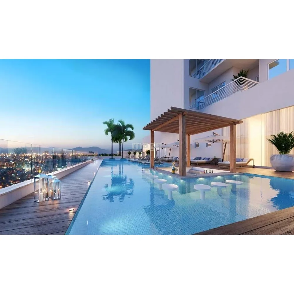 Apartamento com Vista Mar e mobiliado com 3 suítes em Balneário Camboriú
