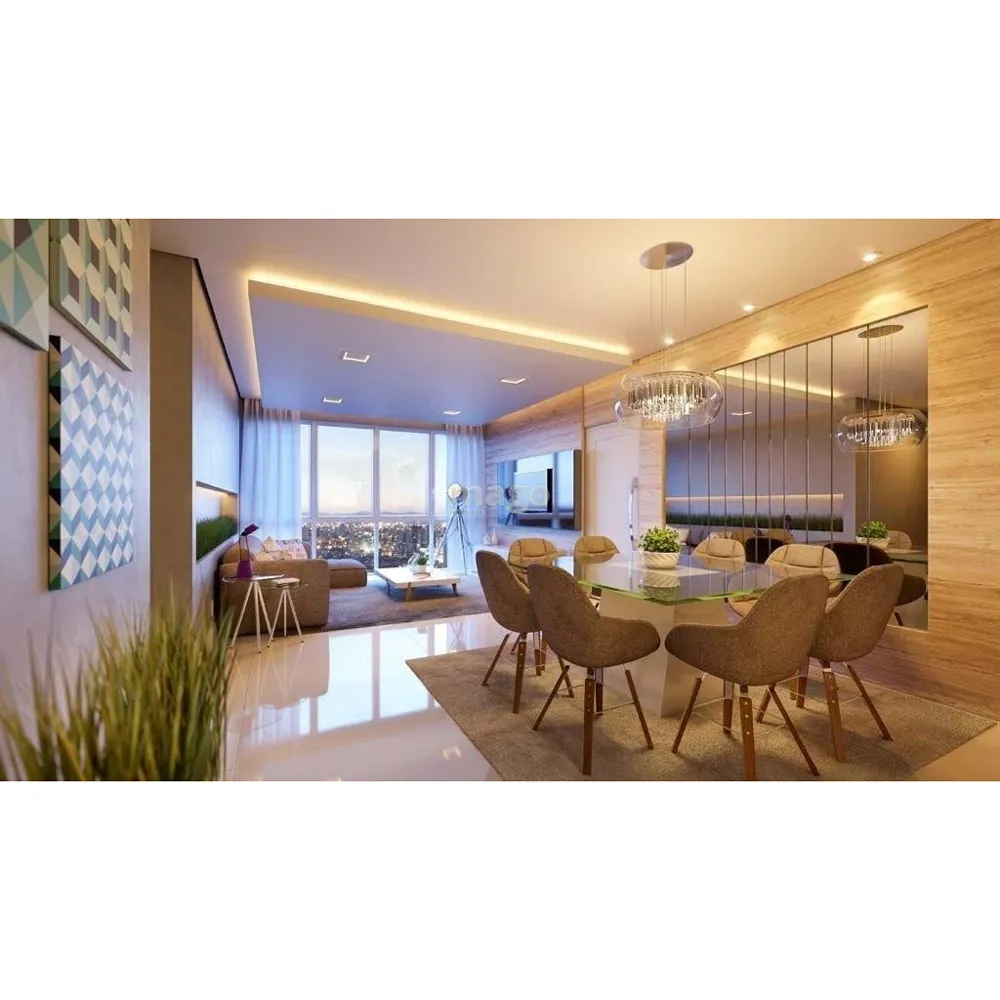 Apartamento com Vista Mar e mobiliado com 3 suítes em Balneário Camboriú