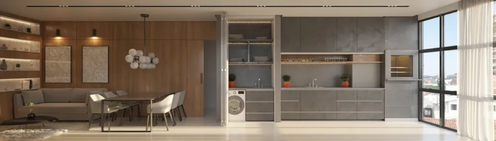 Apartamento 1 quarto para reserva no bairro Perequê em Porto Belo