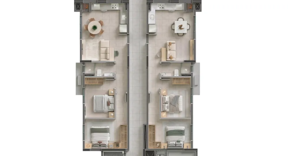 Apartamento 2 quartos para venda no bairro Centro em Camboriú
