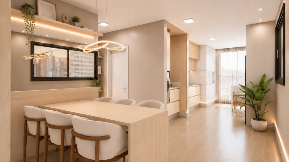 Apartamento 1 quarto para reserva no bairro Perequê em Porto Belo