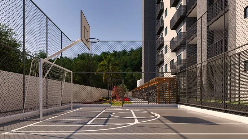 Apartamento 2 quartos para reserva no bairro Vila Nova em Porto Belo