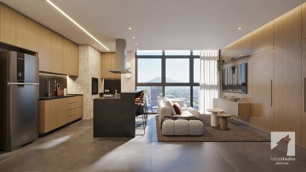 Apartamento 1 quarto para reserva no bairro Meia Praia em Itapema