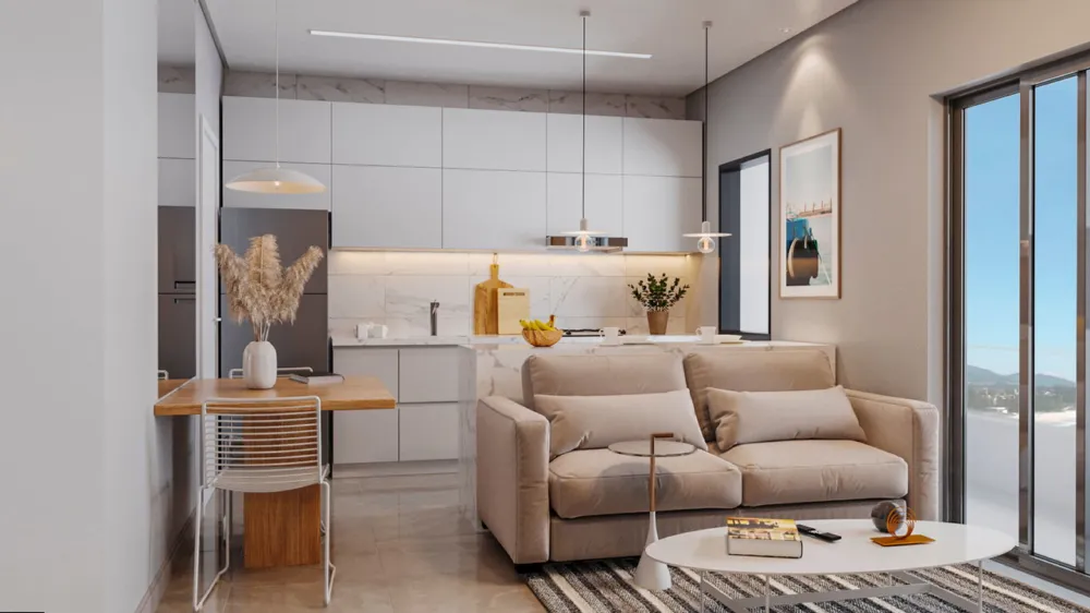 Apartamento 2 quartos para reserva no bairro Meia Praia em Navegantes
