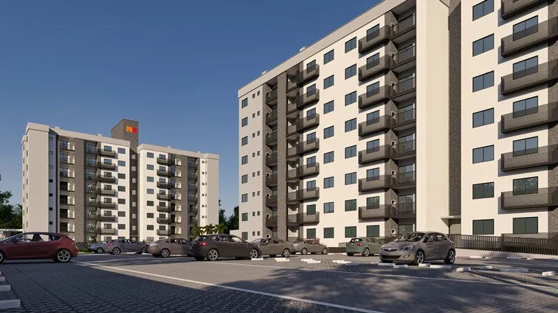 Apartamento 2 quartos para reserva no bairro Vila Nova em Porto Belo