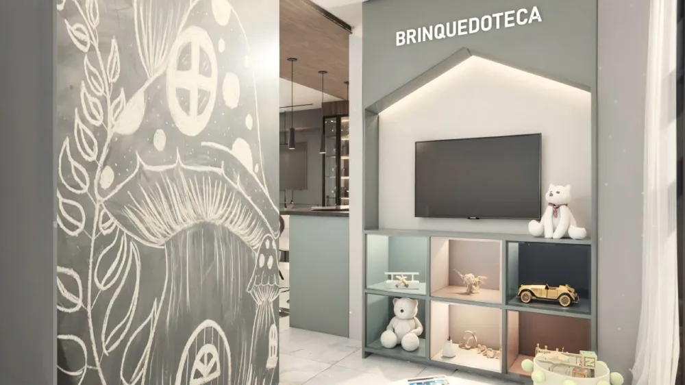 Apartamento 1 quarto para reserva no bairro Perequê em Porto Belo