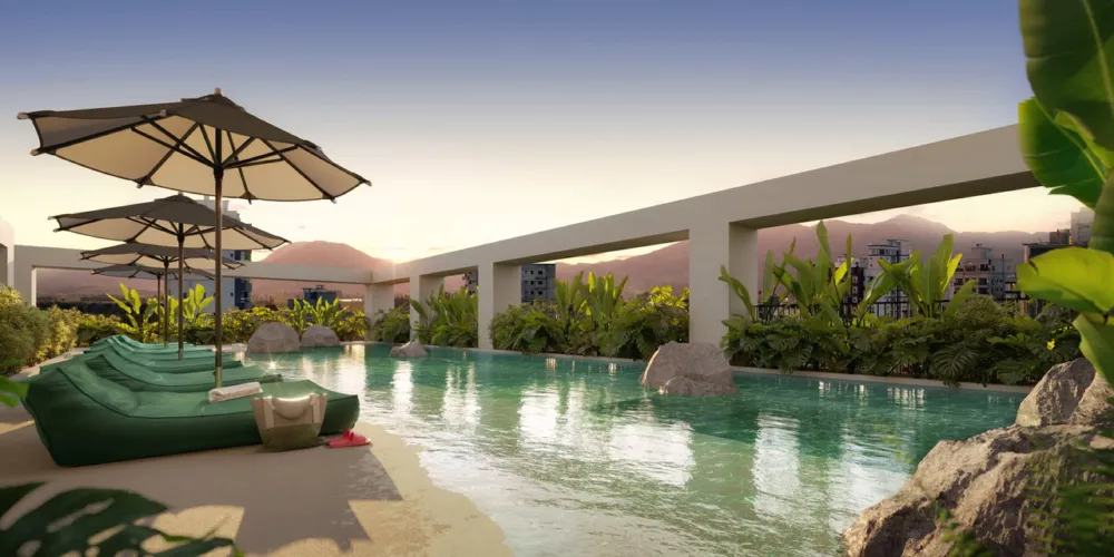 Apartamento 2 quartos para venda no bairro Meia Praia em Itapema
