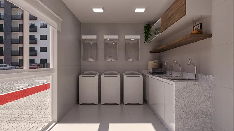 Apartamento 2 quartos para reserva no bairro Vila Nova em Porto Belo
