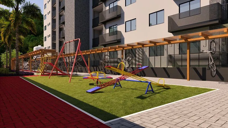 Apartamento 2 quartos para reserva no bairro Vila Nova em Porto Belo