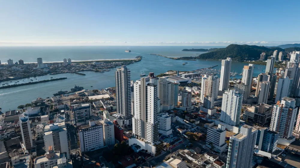 Apartamento 1 quarto para reserva no bairro Centro em Itajaí