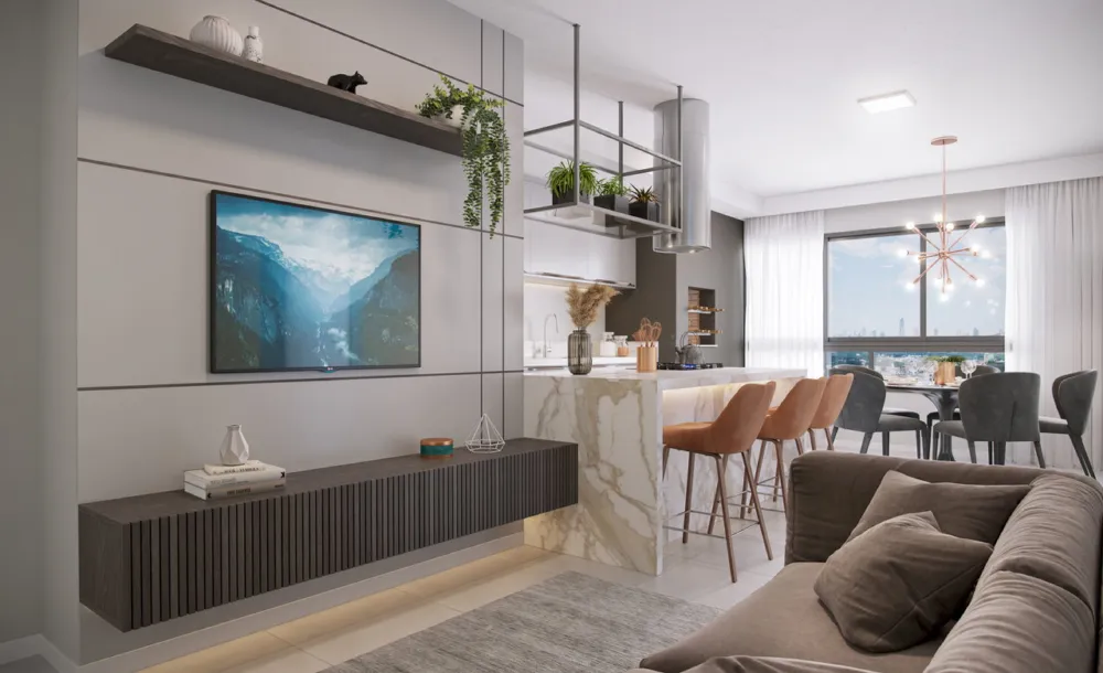 Apartamento 2 quartos para venda no bairro Centro em Camboriú