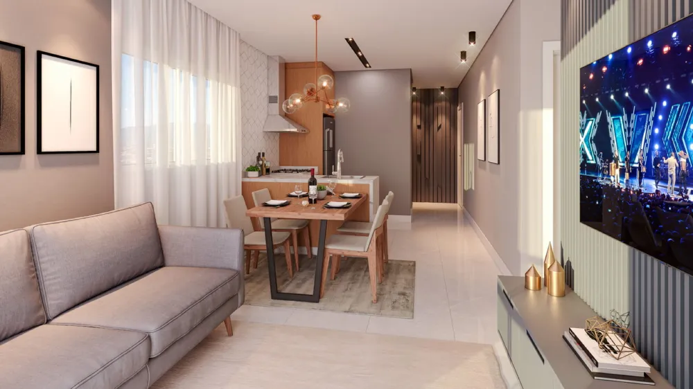 Apartamento 2 quartos para venda no bairro Perequê em Porto Belo