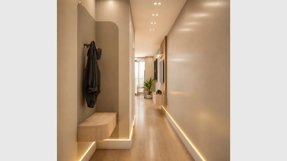 Apartamento 1 quarto para reserva no bairro Perequê em Porto Belo