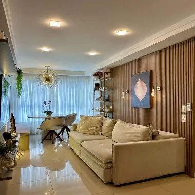 Apartamento Mobiliado com 2 dormintórios sendo 1 suíte para Venda
