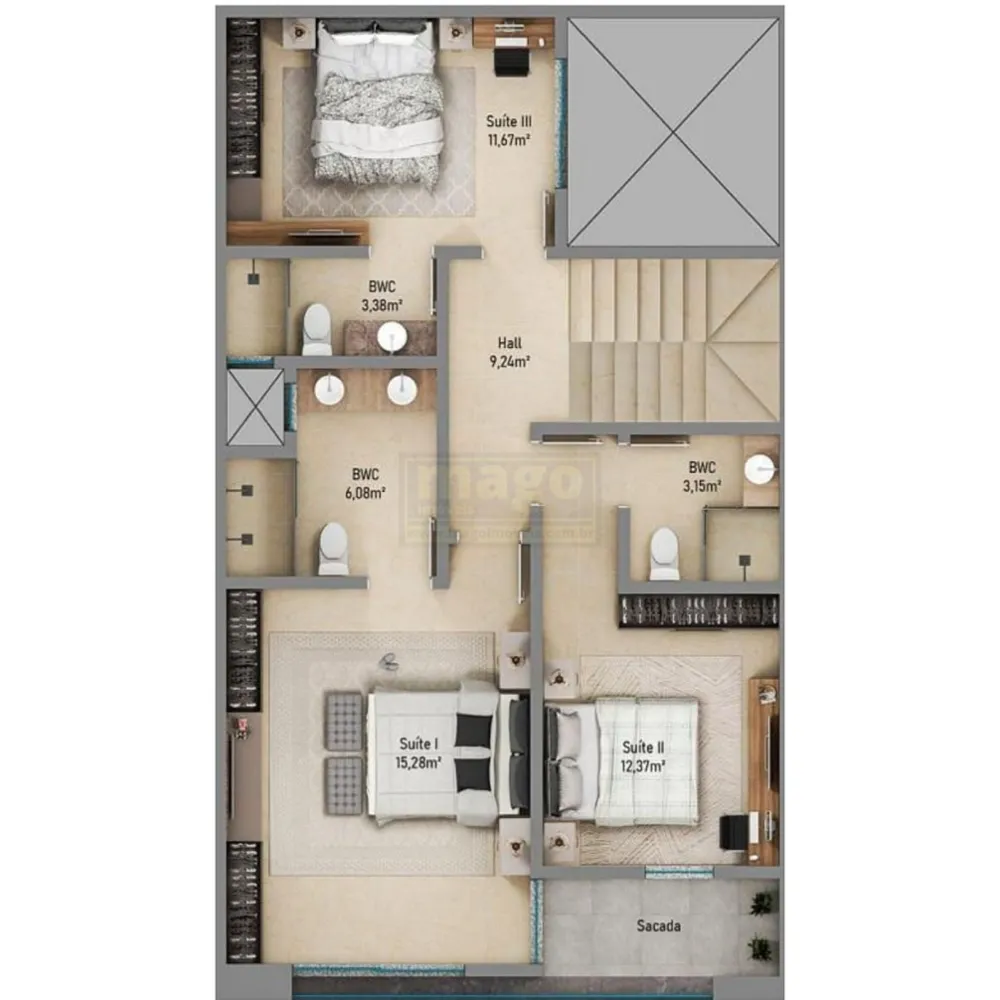 Apartamento 3 suítes para Venda no bairro Centro em Balneário Camboriú