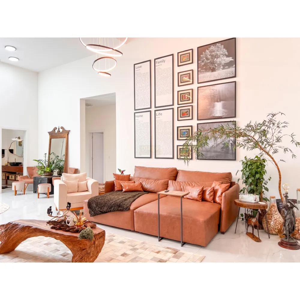 Exclusividade - Casa de alto padrão com 4 suítes - Mobiliada, decorada e equipada