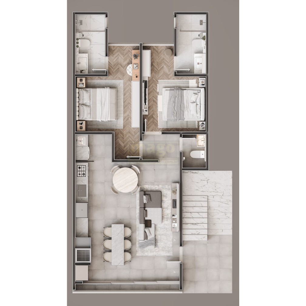 Apartamento 2 suítes para Venda no bairro Rio Pequeno em Camboriú