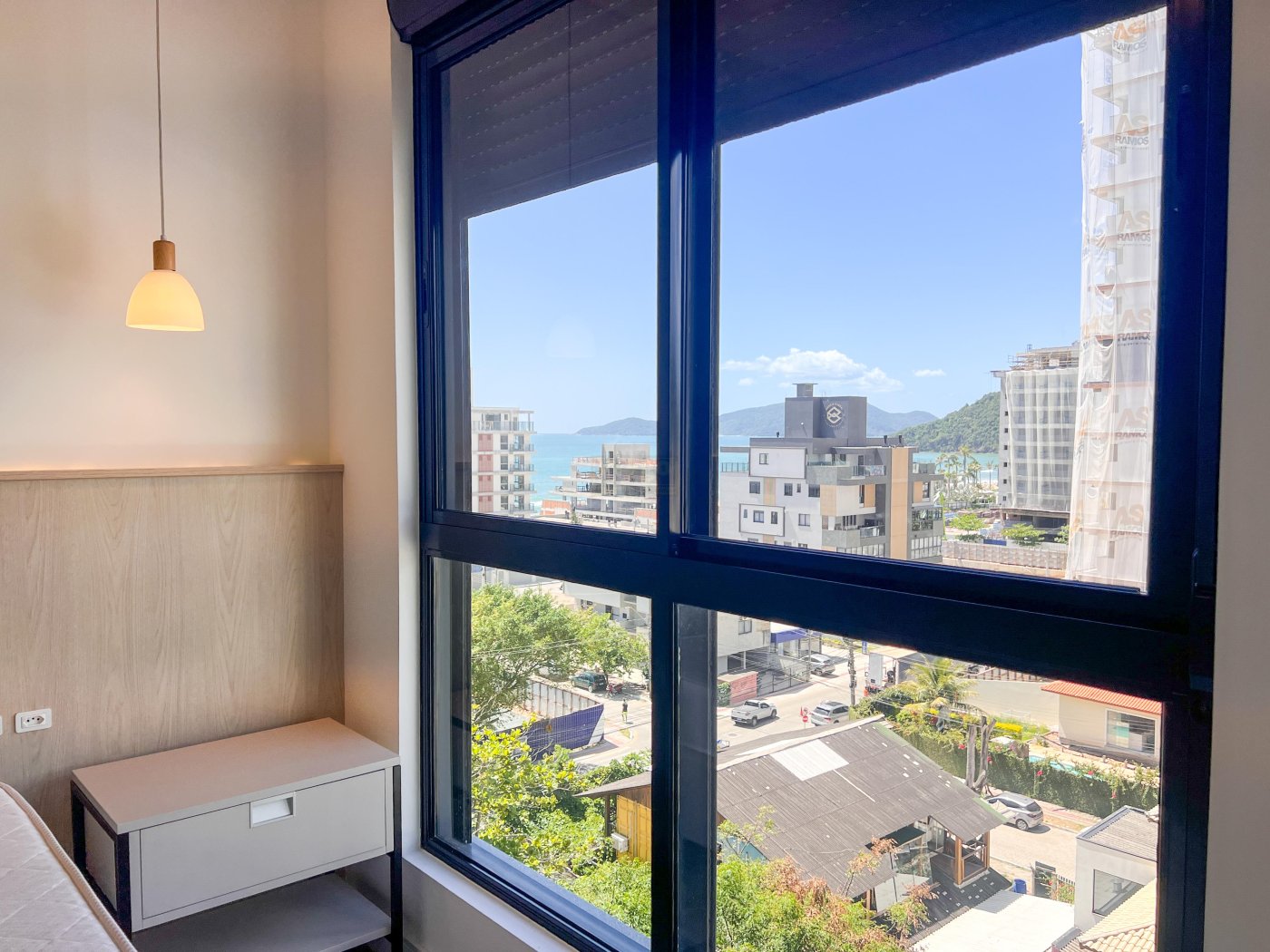 Apartamento Praia Brava com vista mar esplêndido!